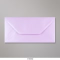 110x220mm (DL) Liila kiiltävä kirjekuori