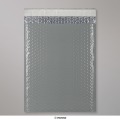 324x230 mm (C4) Dark Grey Gloss Metallic Bubble Bag