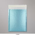 250x180 mm Blue Metallic Matt Bubble Bag