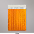 250x180 mm Orange Metallic Matt Bubble Bag