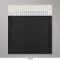 270x270 mm Black Metallic Matt Bubble Bag