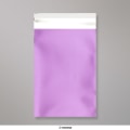 162x114 mm (C6) Lila mat folie-enveloppen