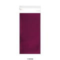 220x110 mm (DL) Saco da folha de matt - vinho