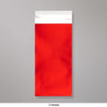 220x110mm (DL) Rød Mat Folietaske