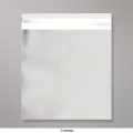 165x165 mm Saco da folha de matt - prata