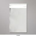 250x180 mm Saco da folha de matt - prata
