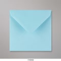 130x130 mm Pastelovo-modrá obálka