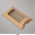 162x114 mm Manilla Kraft Pillow Box