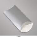 113x81+35 mm (C7) Zilverkleurige pillowbox