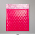 165x165 mm Pink Poly Gloss Bubble Bag