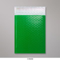 250x180 mm Green Poly Gloss Bubble Bag