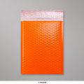 250x180 mm Orange polyglansad bubbelpåse