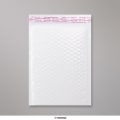 250x180 mm White Poly Gloss Bubble Bag
