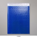 340x240 mm Blue Poly Gloss Bubble Bag