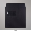 220x220 mm Black Post Marque Envelope