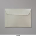 114x162 mm (C6) Zilverkleurige parelmoer-envelop