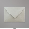 82x113 mm (C7) Zilverkleurige parelmoer-envelop