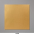 155x155 mm Goudkleurige parelmoer-envelop