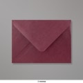 82x113 mm (C7) Aubergine parelmoer-envelop