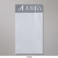 230x345 mm White Polyethylene Mailing Bag