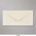 110x220 mm (DL) Ivoor Geweven Envelop