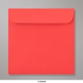 85x85 mm envelope para CD - vermelho