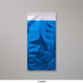 229x114 mm Modré lesklé metalické fóliové vrecko