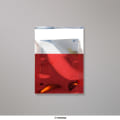 45x40 mm Red Gloss Metallic Foil Bag
