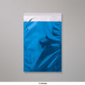 229x162 mm (C5) Bolsa de papel de prata - azul