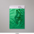 229x162 mm (C5) Bolsa de papel de prata - verde