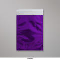 229x162 mm (C5) bolsa de papel de prata - violeta