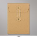 162x114x25 mm (C6) String & Washer Manilla Gusset Envelope