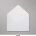 114x162 mm (C6) envelope branco forrado + papel fancy branco