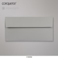110x220 mm (DL) Dark Grey Conqueror Smooth Envelope