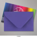 62x94 mm envelope azul íris