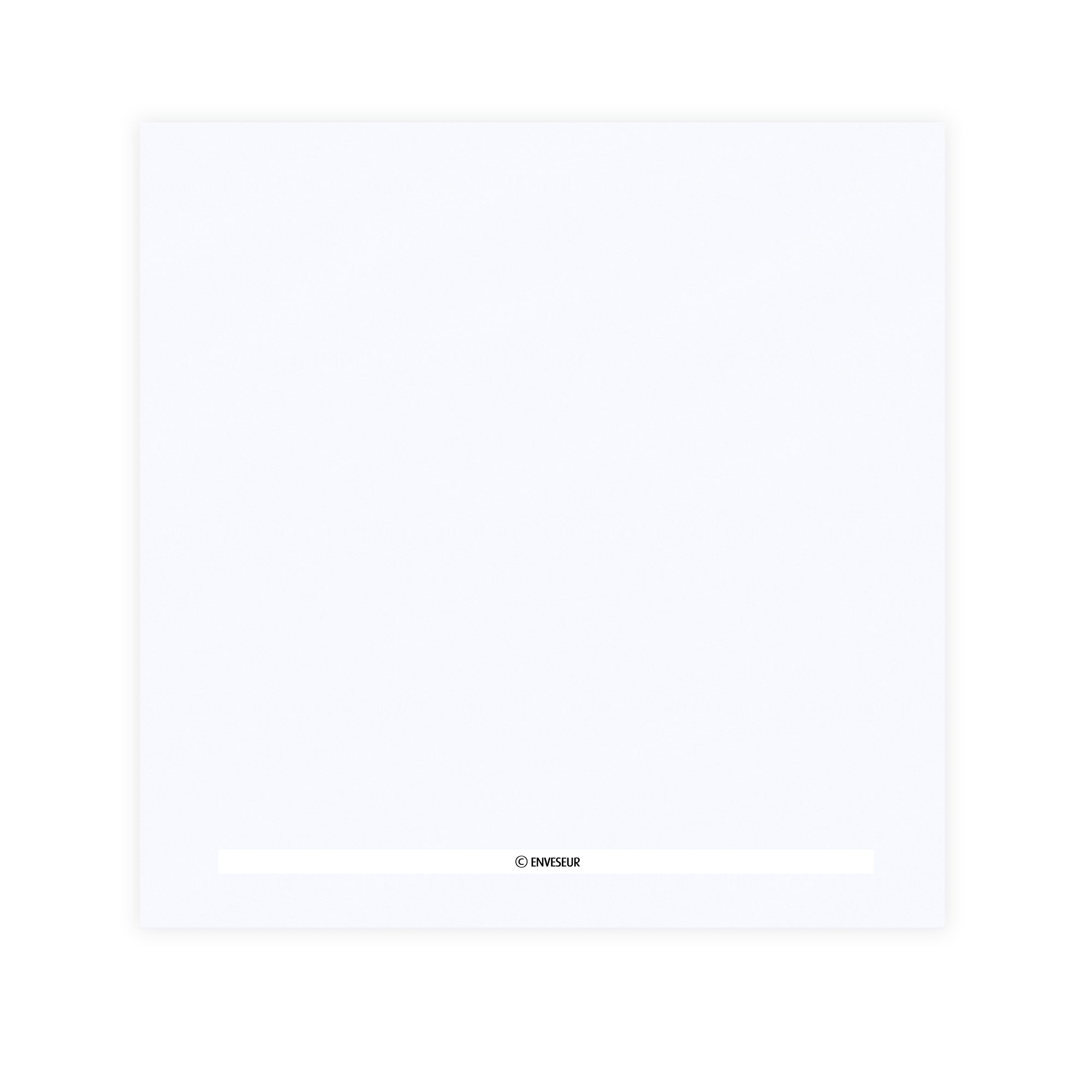 220x220 Enveloppe blanche