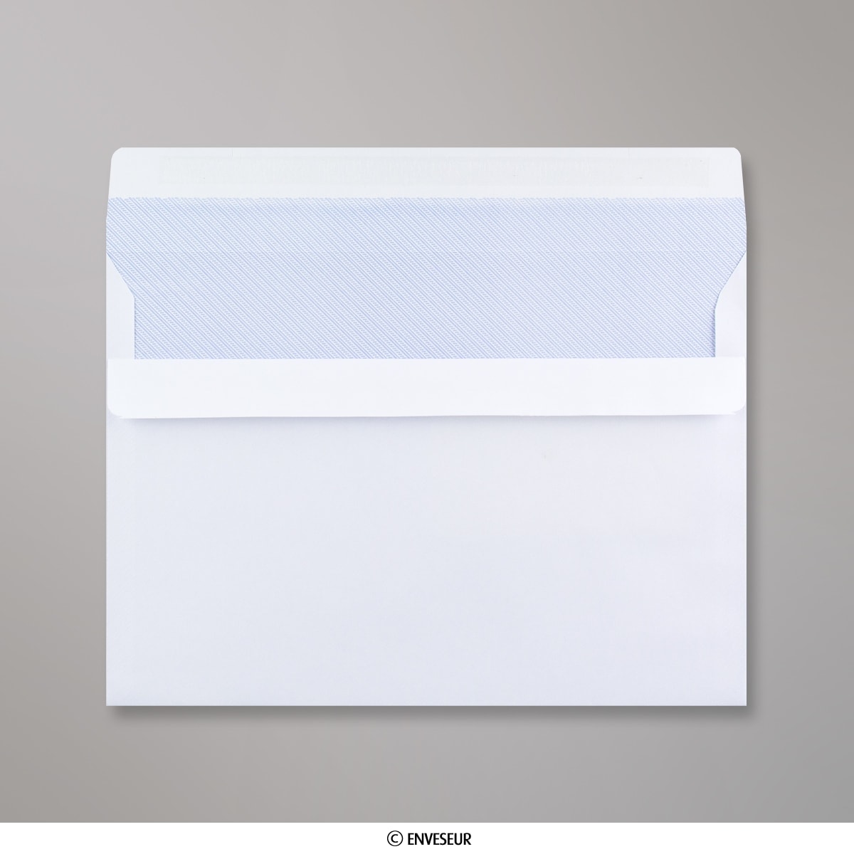 Enveloppe blanche c5, 162 x 229 mm 80g sans fenêtre - bande autoadhésive  (paquet 500 unités)