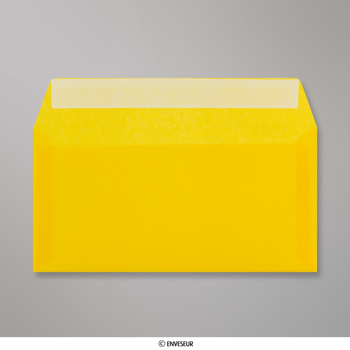 Pochettes transparentes extra-robustes Format lettre jaune