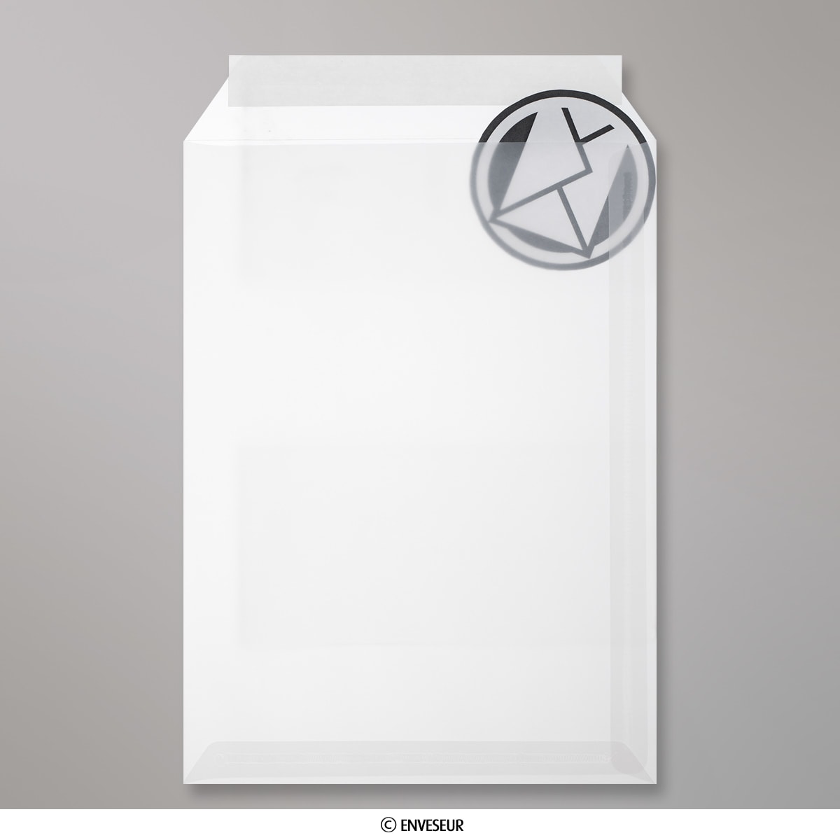sigel Enveloppe, transparente, gommée, DL, 100 g/m2