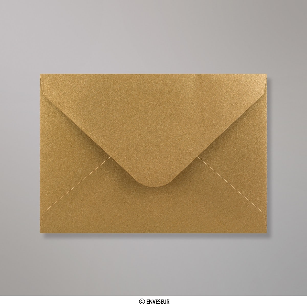 Enveloppes colorées - Doré ~52 x 71 mm, 90 g/qm Chromolux