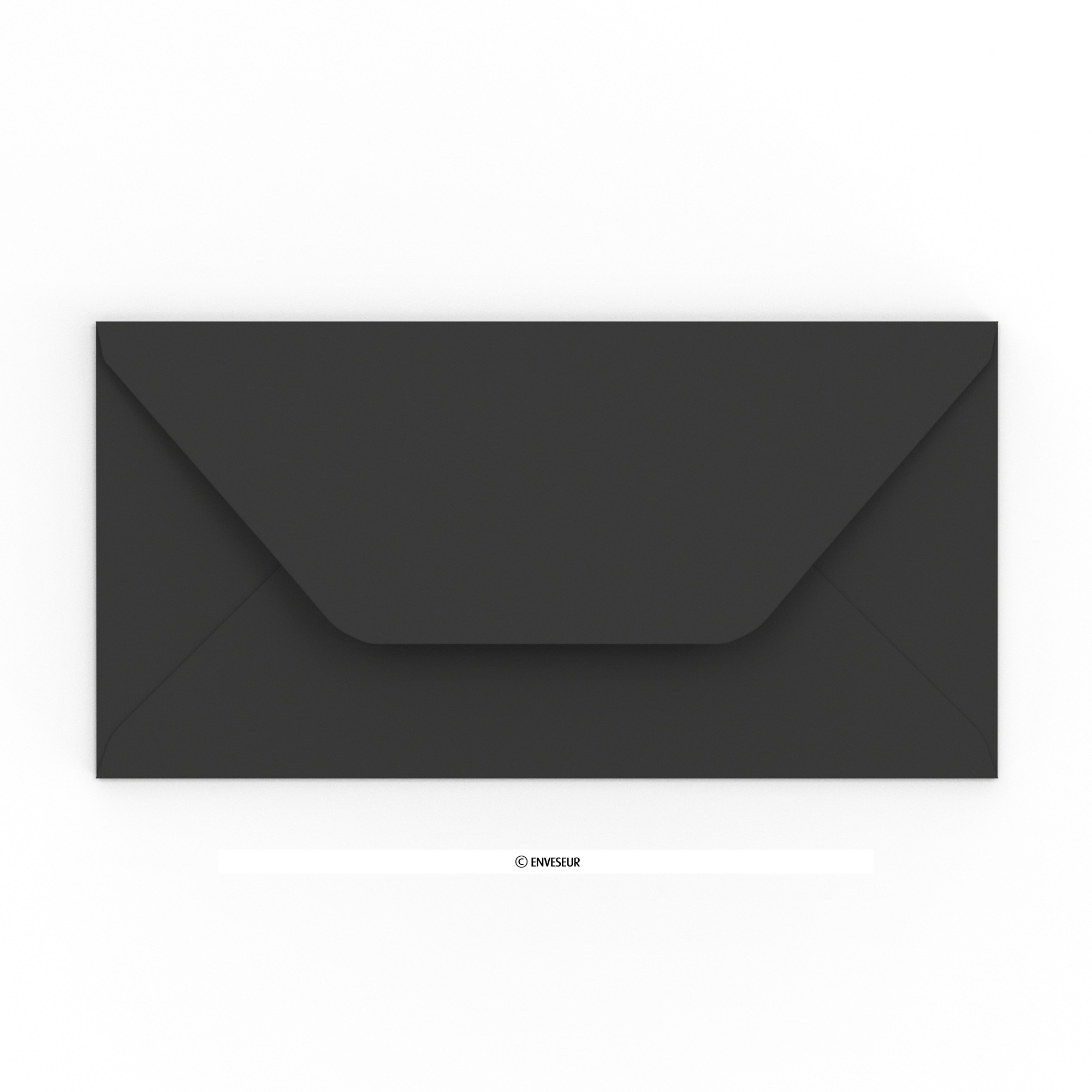 Enveloppe Clariana noire 110x220 mm (DL) GCDLBL Enveloppes France