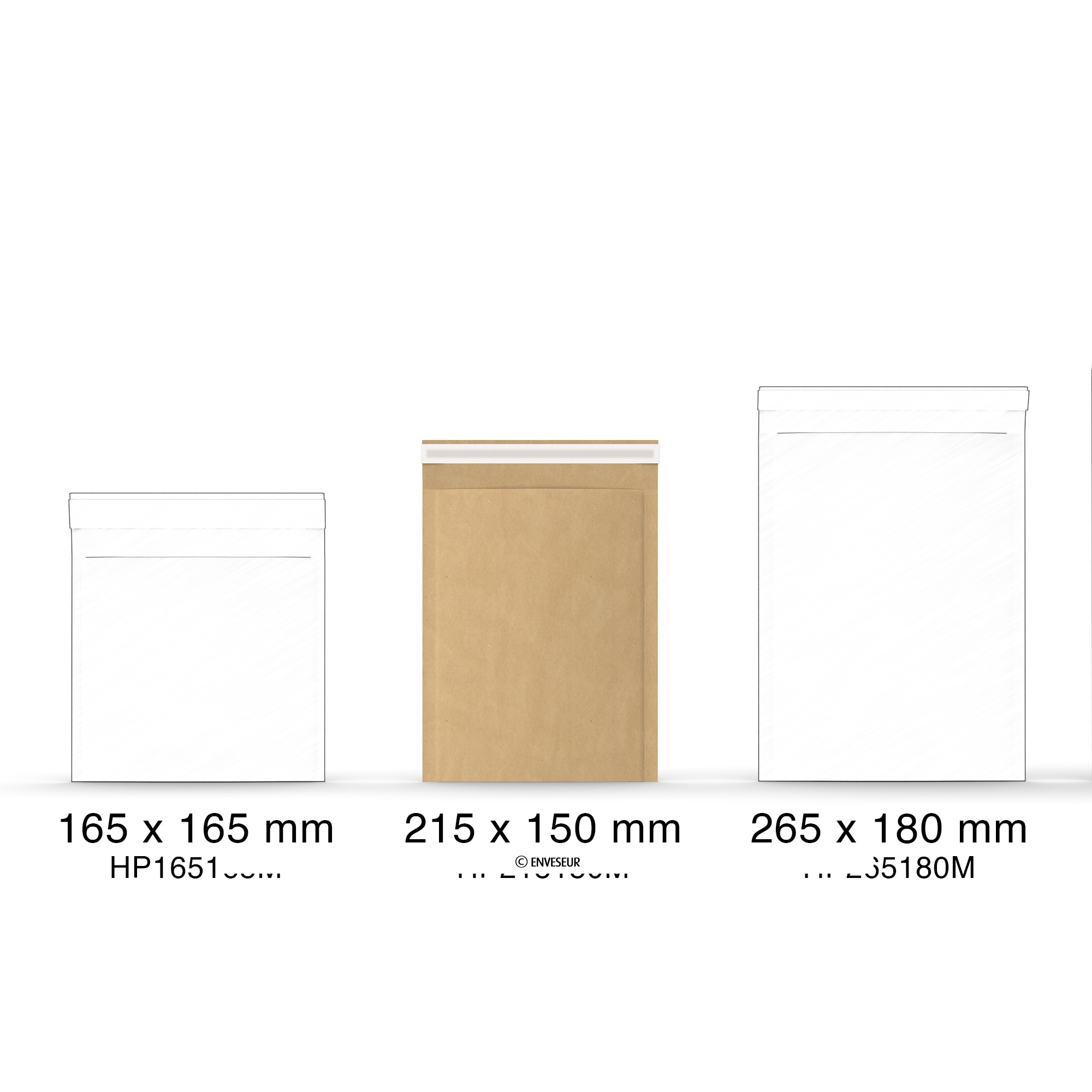 Buste Imbottite C 10 Pezzi 15x21cm Fu Buste Per Spedizione - Foto 11