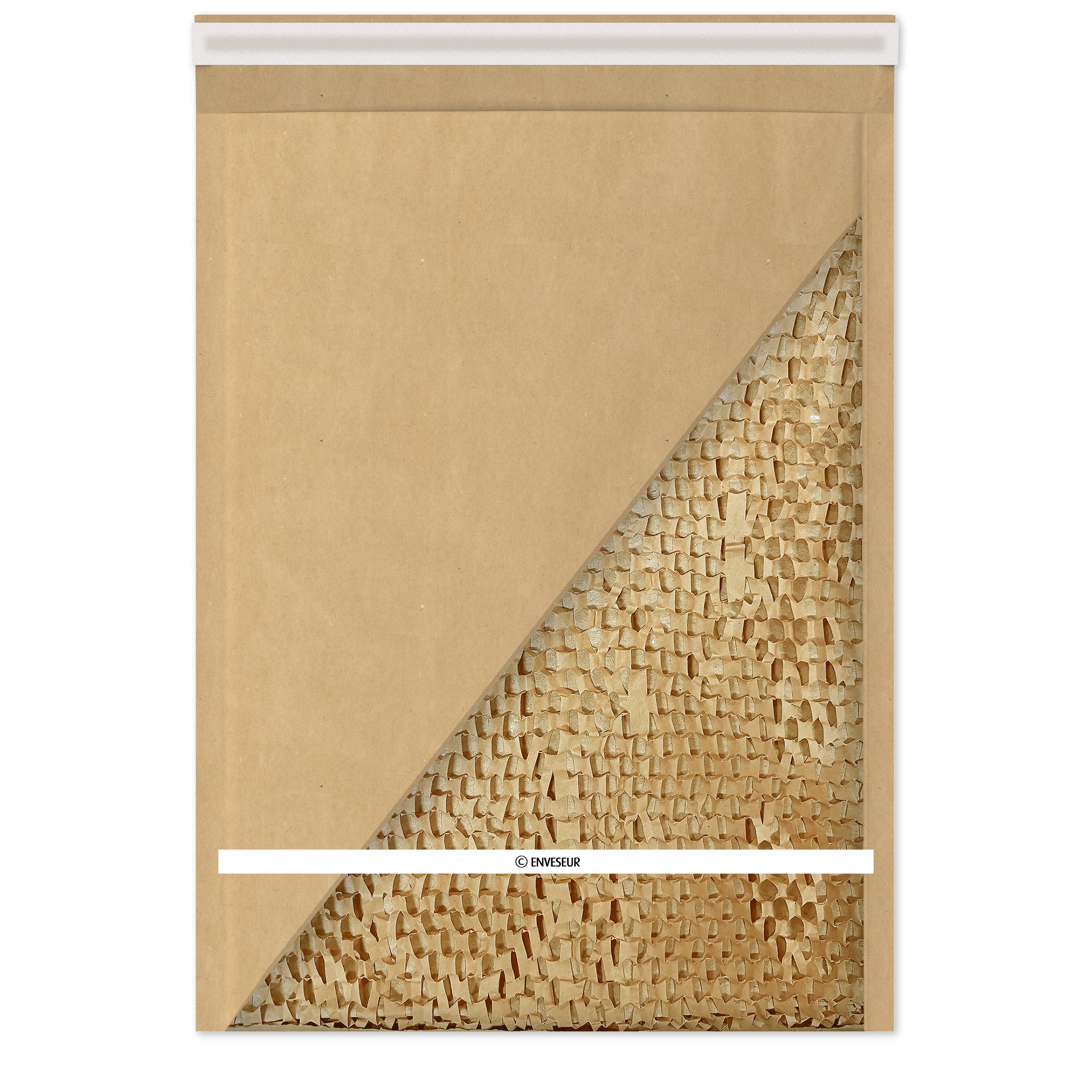 Sobres acolchados papel Kraft de nido de abeja 25x35 cm