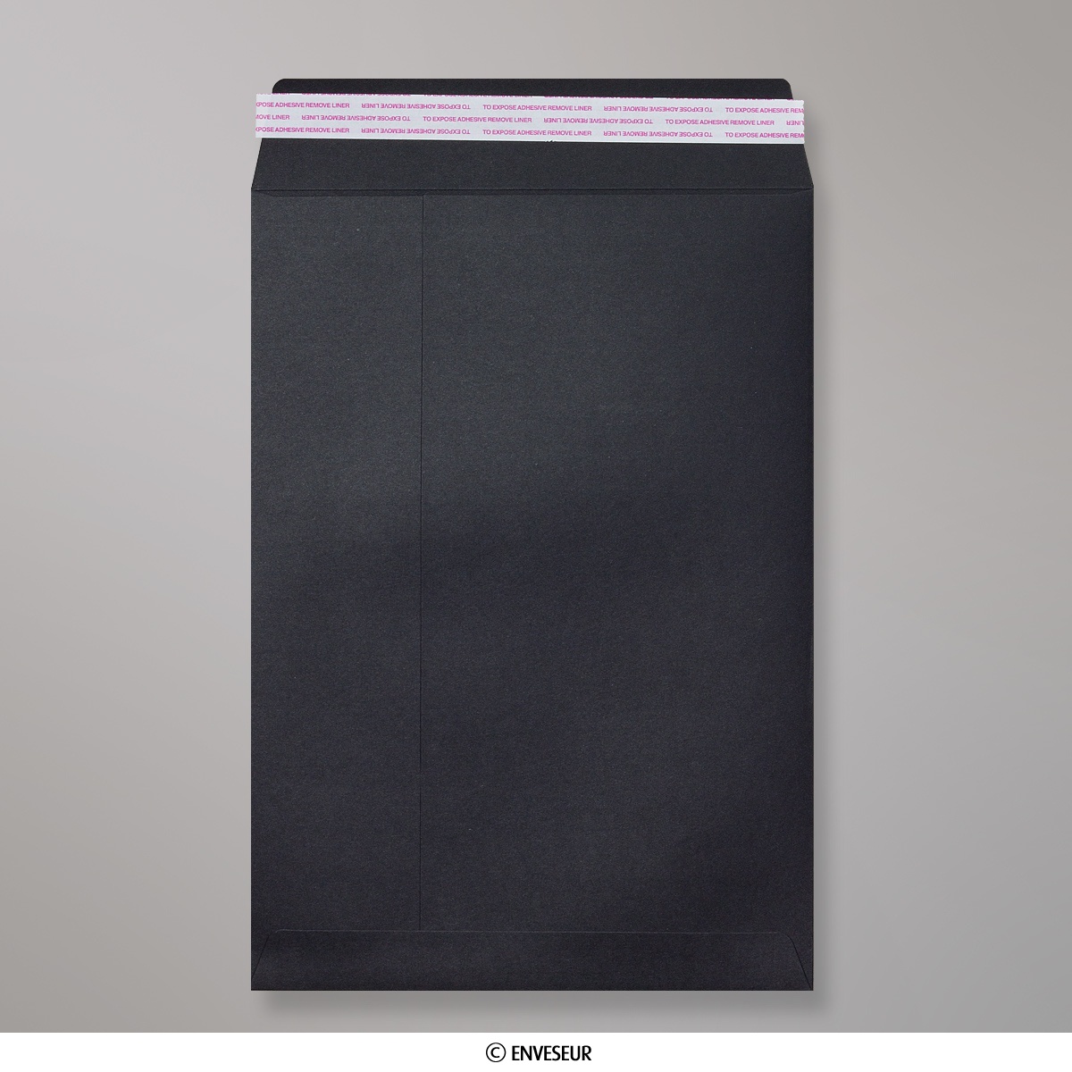 324x229 mm (C4) Schwarzer Post Marque Briefumschlag | PLP324229B