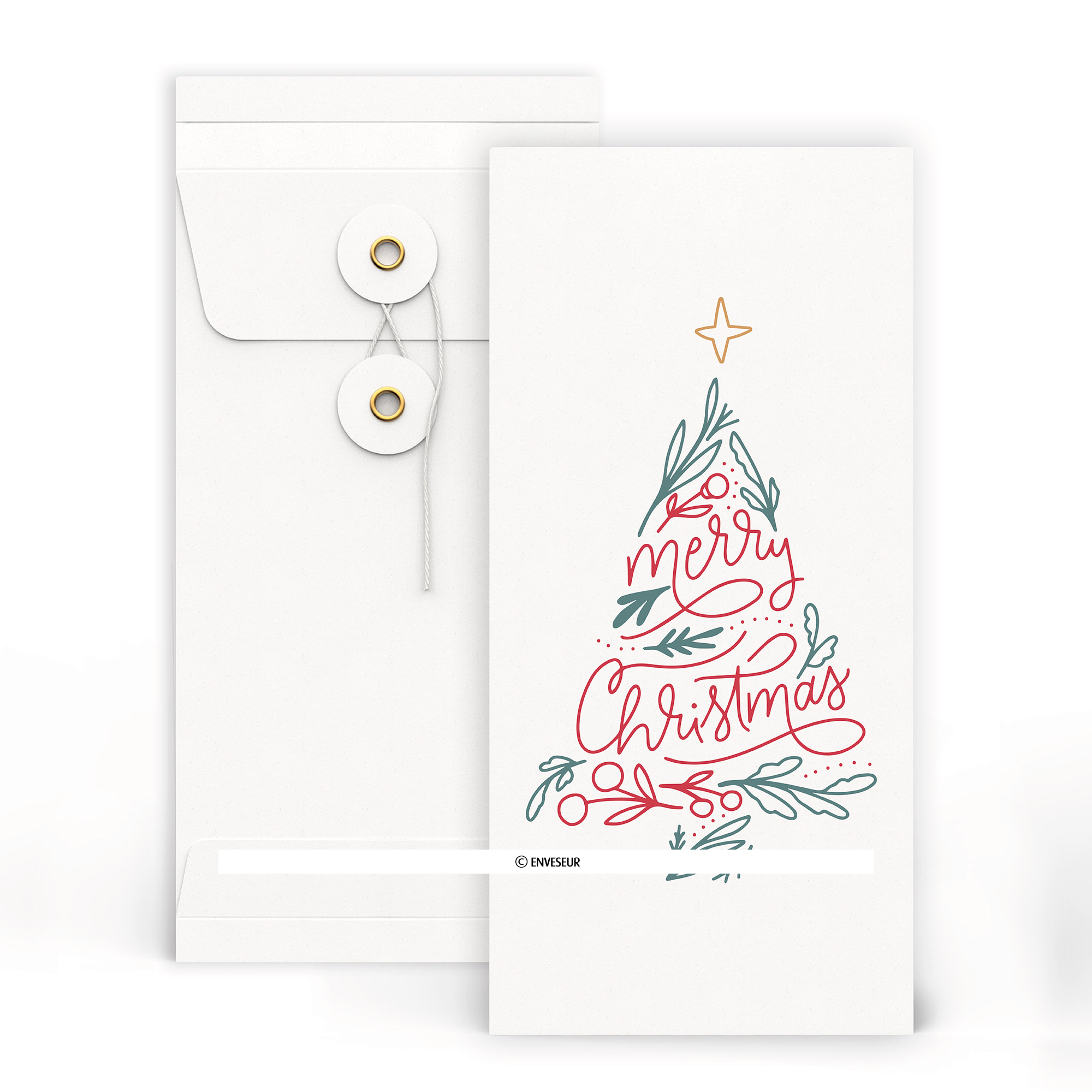 Pochettes et enveloppes de Noël par milliers - Aiguilles et Myrtilles