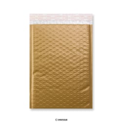 Gold Poly Gloss Bubble Bags