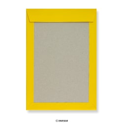 Envelopes Amarelo com Cartina ao Dorso