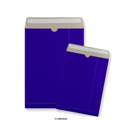 Envelopes de cartão cor azul