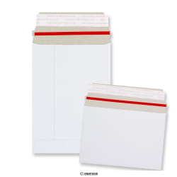 Envelopes de cartão cor branca