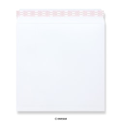 Square White Post Marque